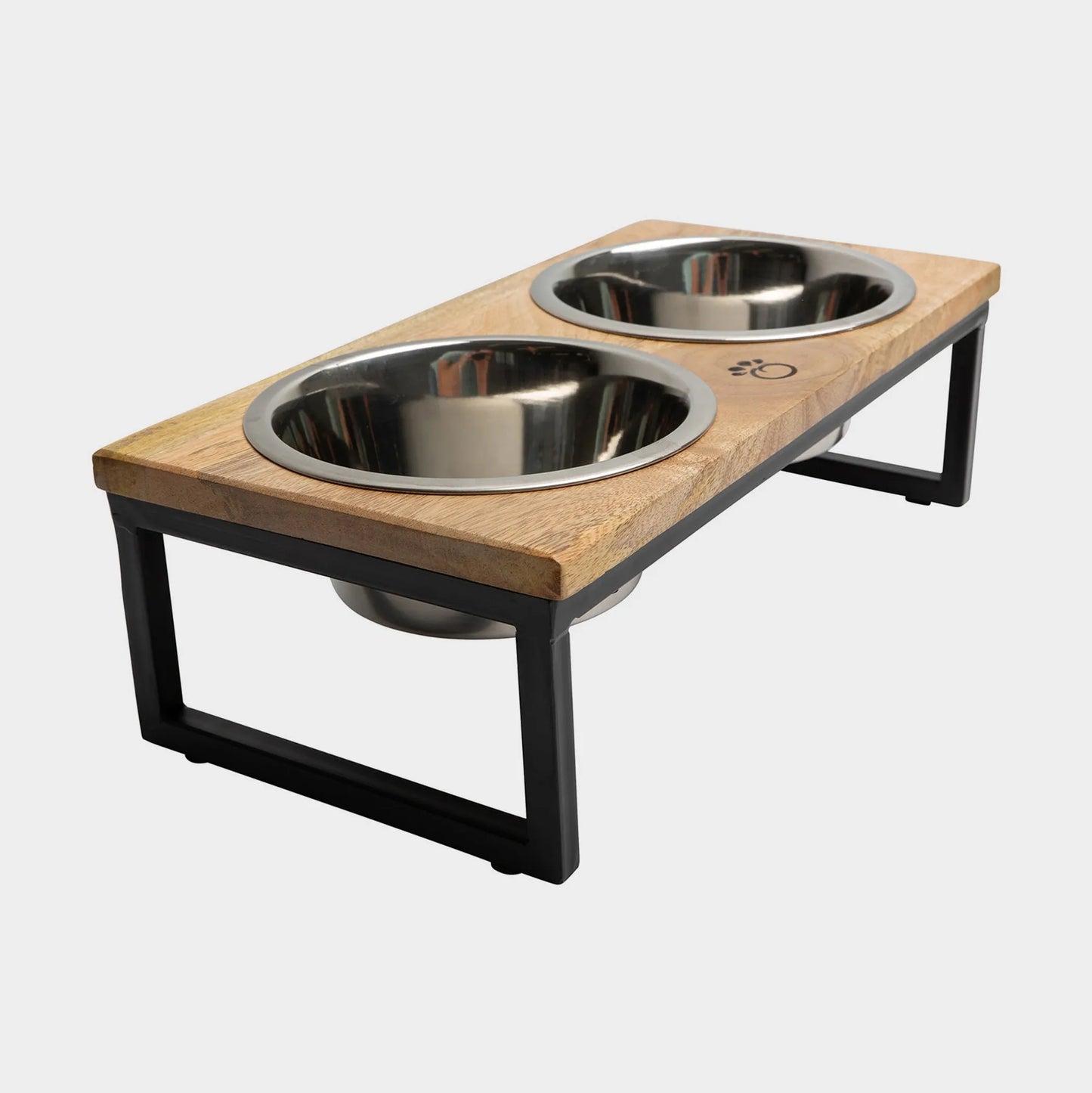 Wood & Metal Elevated Feeder