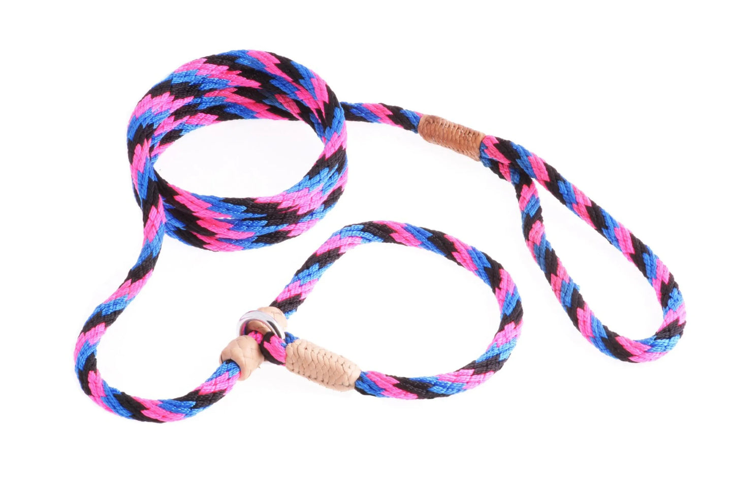 Nylon Slip Leash With Dual Stoppers