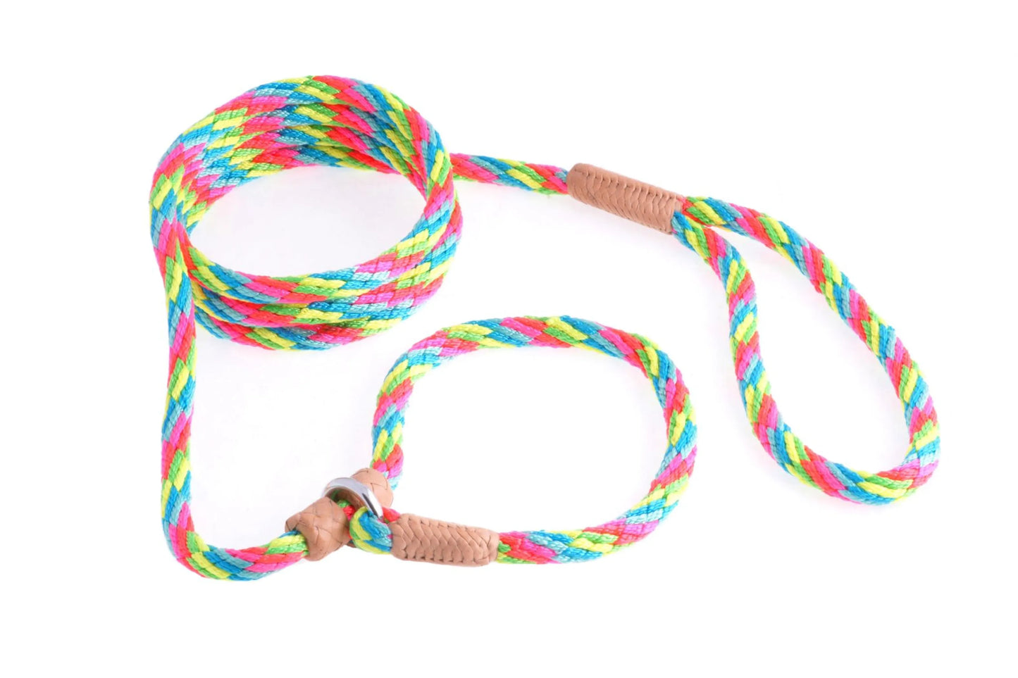 Nylon Slip Leash With Dual Stoppers