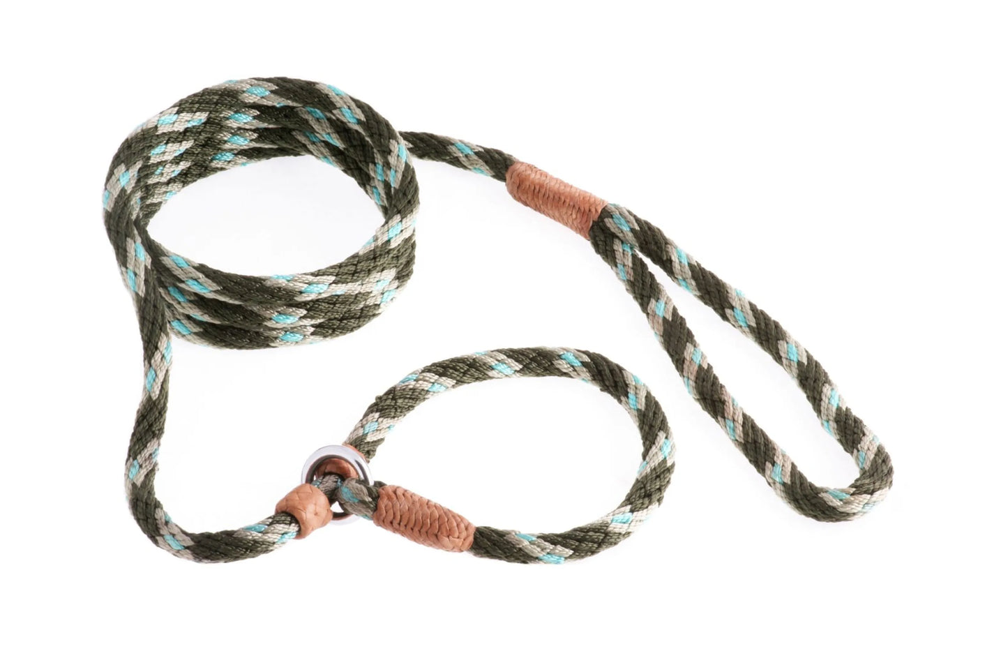Nylon Slip Leash With Dual Stoppers