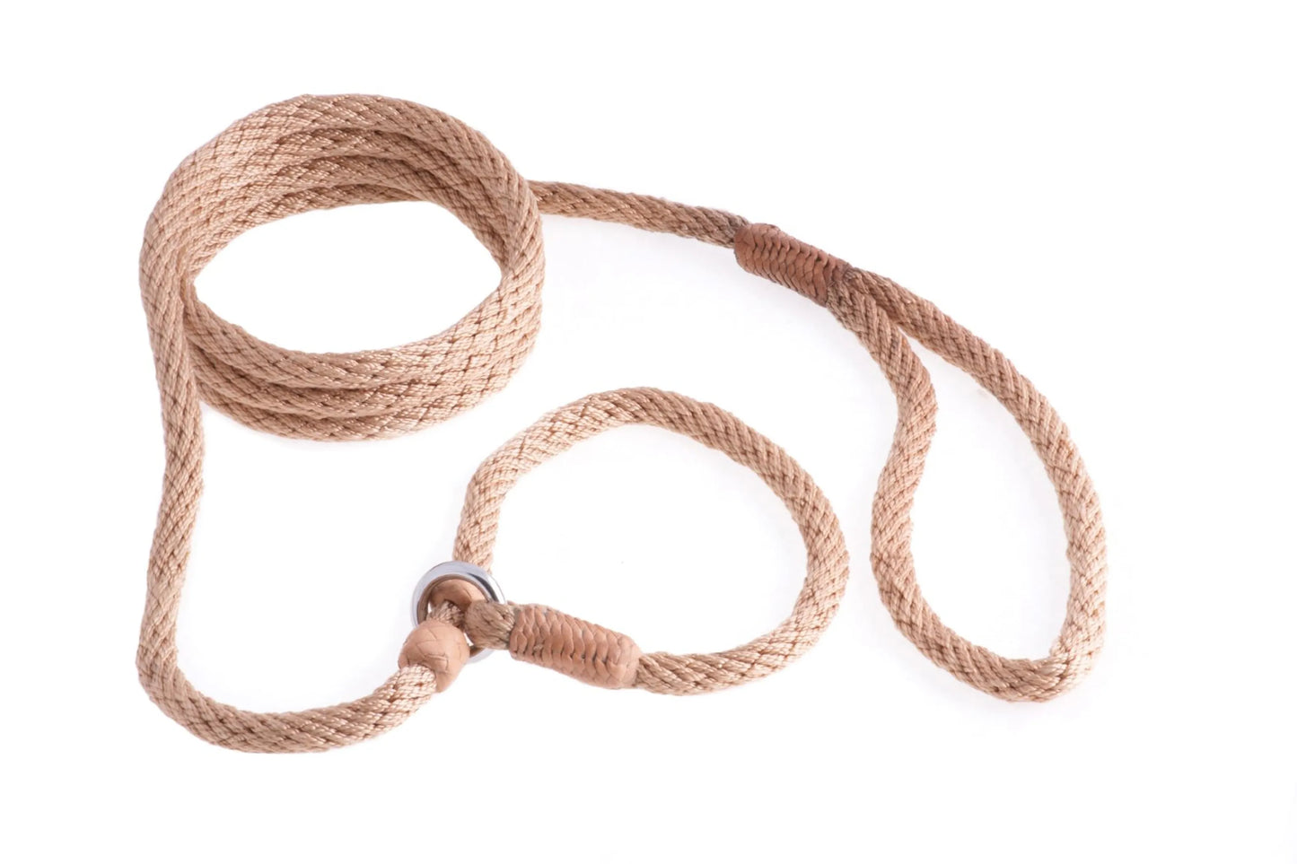 Nylon Slip Leash With Dual Stoppers