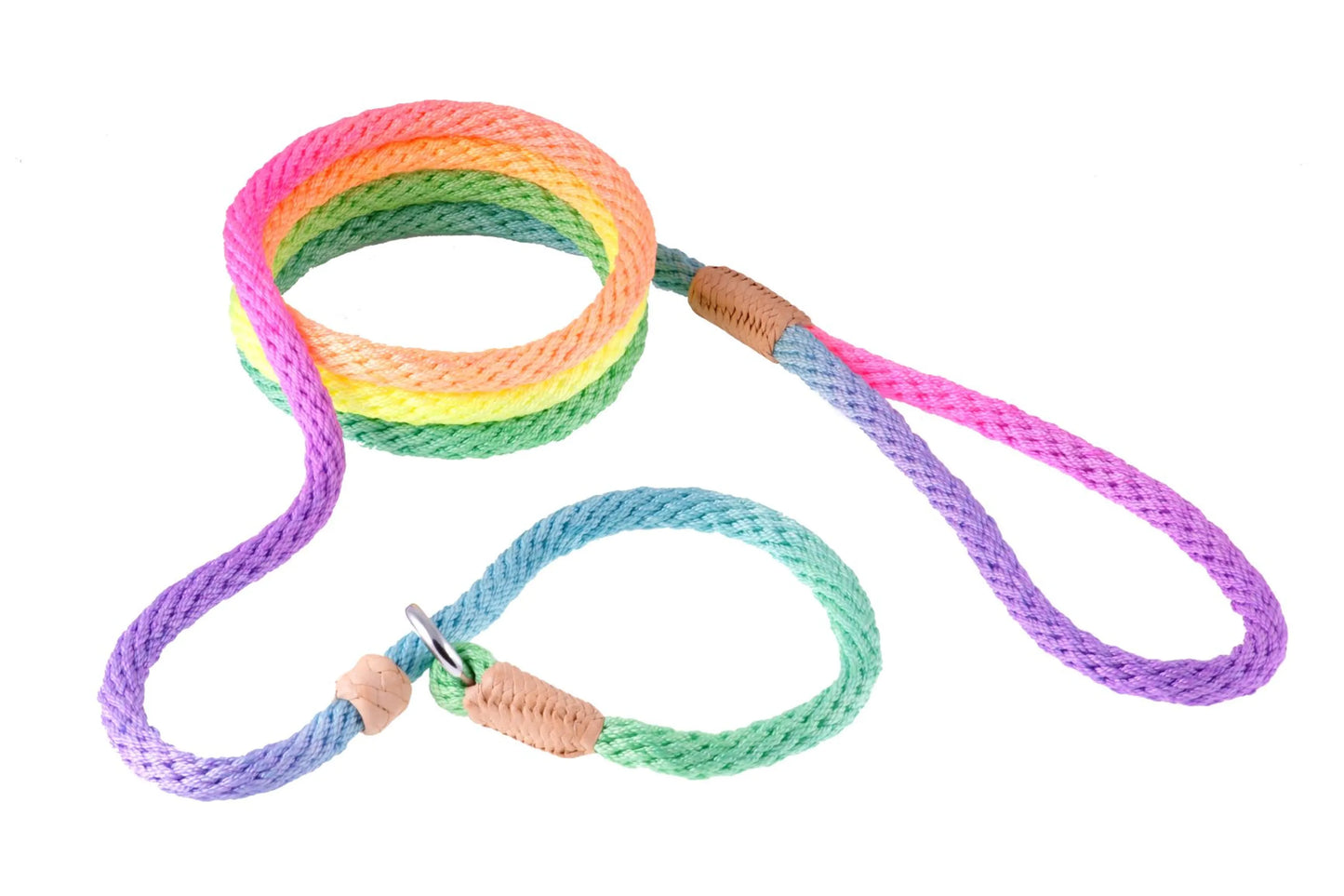Nylon Slip Leash With Dual Stoppers
